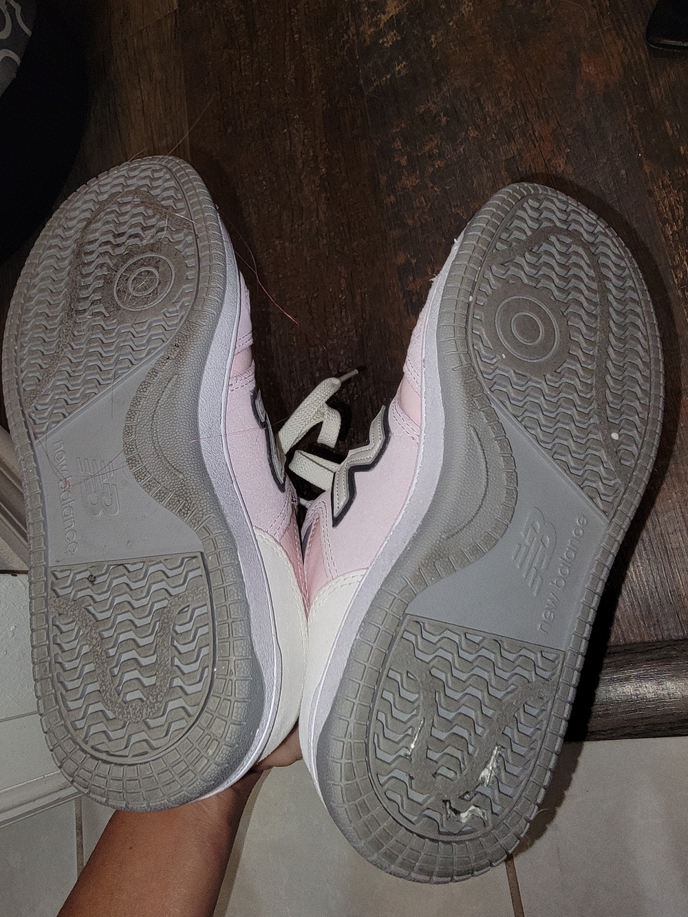 New Balance Women's 480 Low-Top Sneakers in Light Pink - Picture 4 of 7
